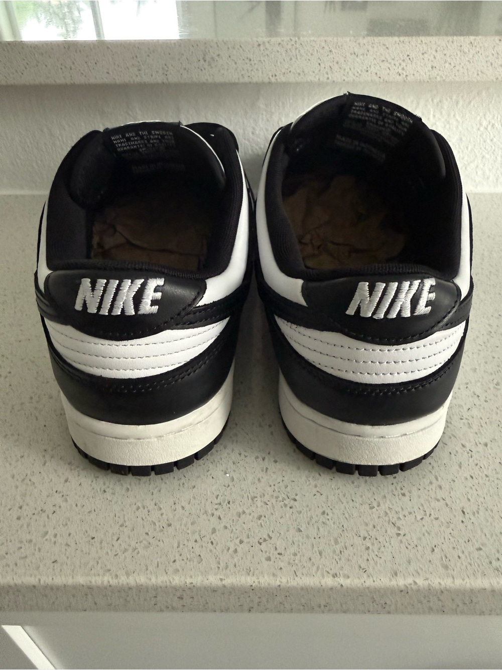 Nike Dunk Low Black White Panda Mens Size 11 - Picture 7 of 10